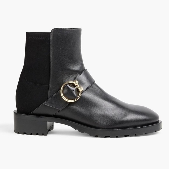 STUART WEITZMAN Luxering suede and neoprene ankle boots - Picture 1 of 6